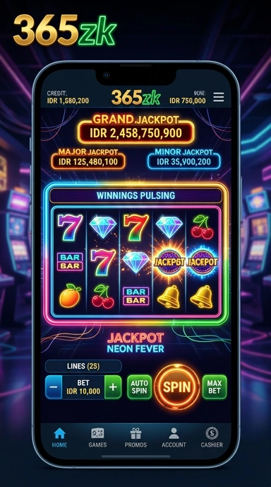 Tampilan utama aplikasi svip7 Situs Resmi – Slot Gacor & RTP Live 2026